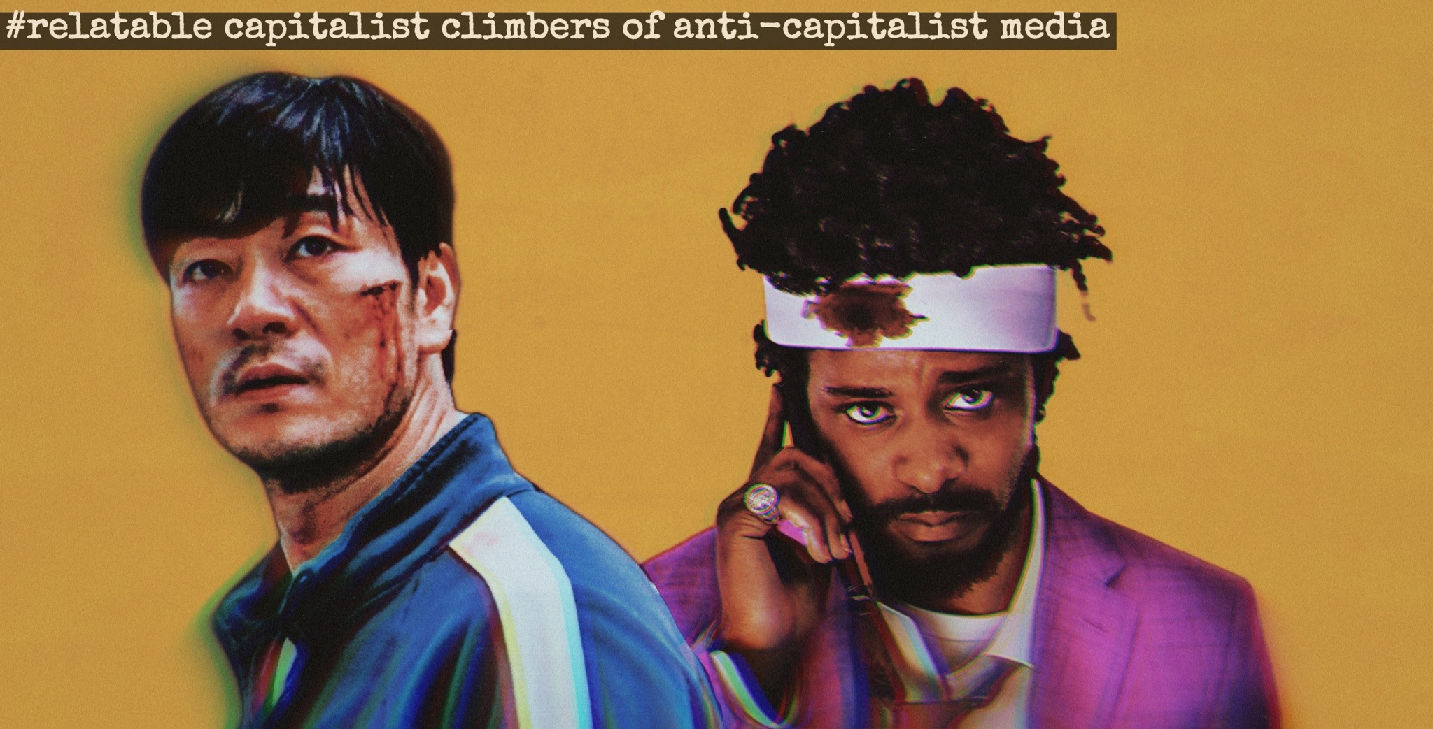 sangwoo and cassius: #relatable capitalist climbers of anti-capitalist media